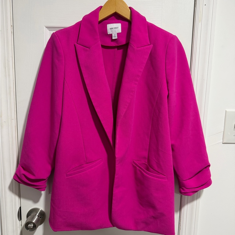 Nine West Women's Fuchsia Blazer